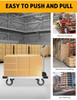 Folding Hand Truck Dolly Cart  Wheels Cart Trolley Moving 2000 lbs