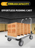 Folding Hand Truck Dolly Cart  Wheels Cart Trolley Moving 2000 lbs