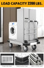Folding Hand Truck Dolly Cart  Wheels Cart Trolley Moving 2000 lbs