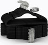 Velvet Clothing Hangers 200 Pack Black\Gray\Ivory Non-Slip