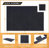 48pc Puzzle Exercise Mat w/ EVA Foam Interlocking Tiles GYM Home