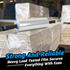 15" x 900FT 80 Gauge Pallet Wrap Film Stretch Film Shrink Hand Wrap 1 to 4 Rolls
