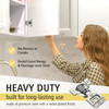 20 Pack 1/2 to 1 1/2 inch Soft Close Hinges Kitchen Cabinet Doors Self Closing Stainless Steel Satin Nickel