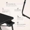 Adjustable TV Tray Table Portable Folding Tray Table Laptop Desk Dinner Bed Sofa Tray Table