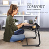 Adjustable TV Tray Table Portable Folding Tray Table Laptop Desk Dinner Bed Sofa Tray Table