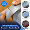 2" x 30 Yards Silver \ Black Heavy Duct Tape 9 Mil with Free Delivery