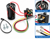 CSR-U2 AC Hard Start Capacitor Kit 3.5-5 Ton 189-227uF 208-240V HVAC 50/60Hz