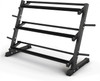 3-Tier Dumbbell Rack 900LB Capacity Heavy-Duty Adjustable Weight Rack Stand