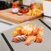Over the Sink Multipurpose Roll-Up Dish Drying Rack Pan Bottle Food Drainer Mat