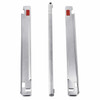 KSTK2 29 Inch Stacking Kit Chrome Steel Compatible with LG Washer Dryer