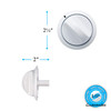 131873304 Timer Knob Compatible with Frigidaire Dryer - 1318733, 131167804