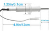 Water Level Probe Compatible with MANITOWOC 20-0654-9 or 2006549