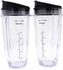 ( 2-Pack ) 24 oz Cup with Sip & Seal Lid Compatible with Nutri Ninja Auto-iQ