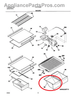 Crisper Drawer Compatible with Frigidaire Refrigerator 240364507 240364503