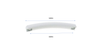 Handle White Compatible with GE Microwave  WB15X10276