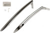 Handle Compatible with Frigidaire Whirlpool Refrigerator Stainless 241977901