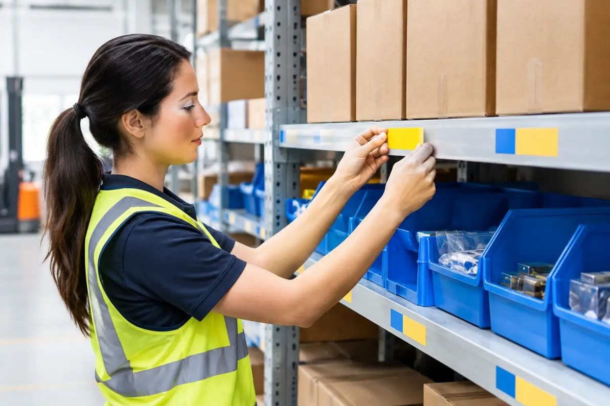 How to Label Warehouse Shelves for Faster Picking