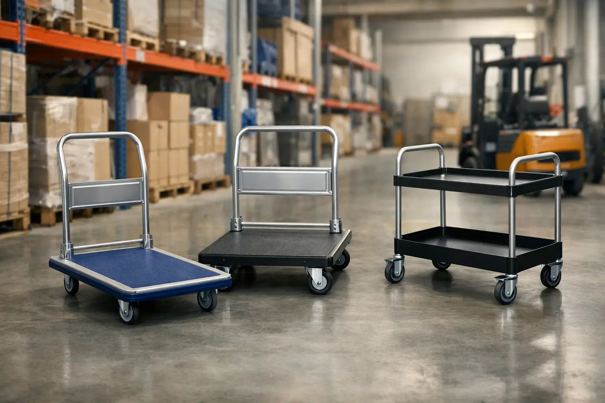 How to Choose Warehouse Platform Carts for Work