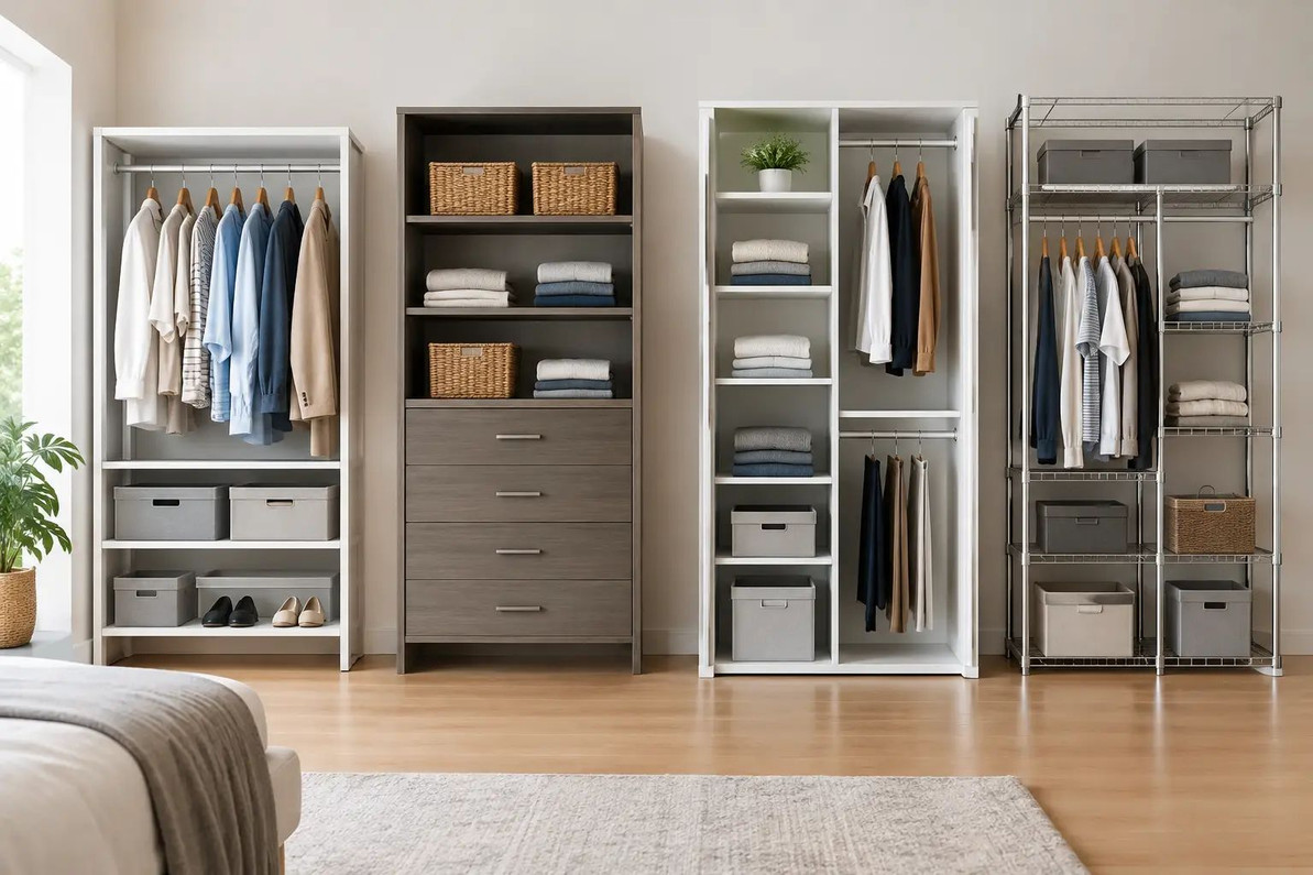 Which Closet Organizer Fits Your Space Best?