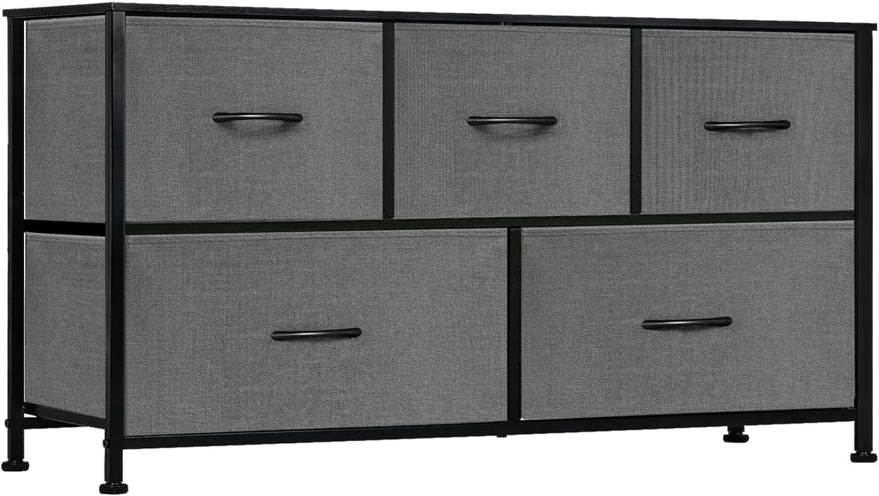 10 Drawer Dresser Fabric Closet Storage Tower Organizer Unit