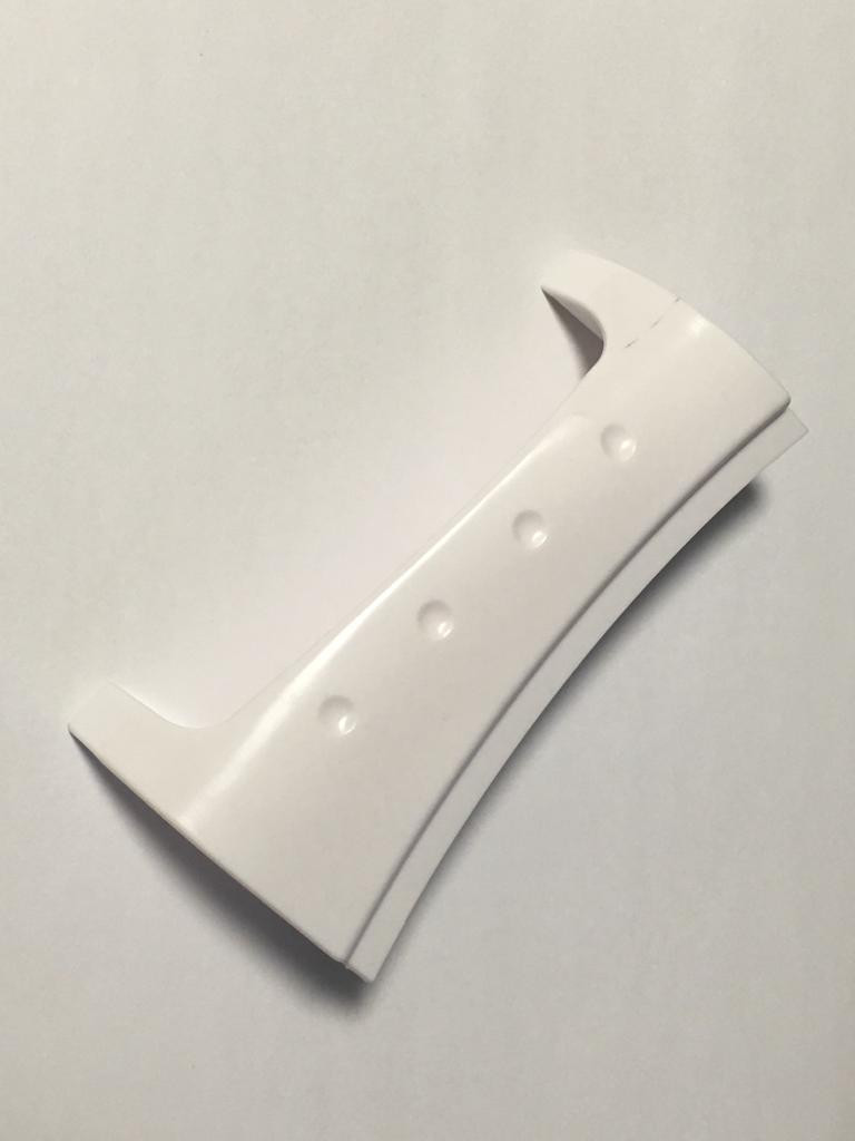 Maniglia cassetto detersivo sportello lavatrice 481010763630 originale Whirlpool