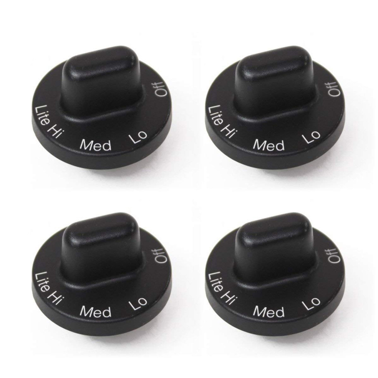 4 Pack Gas Range Burner Knobs For Jenn Air Maytag 71001641