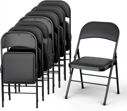 Leather Folding Chair Padded Folding Chairs Sturdy Metal Foldable Chair Outdoor Leather Folding Chair Padded Folding Chairs Sturdy Metal Foldable Chair Outdoor