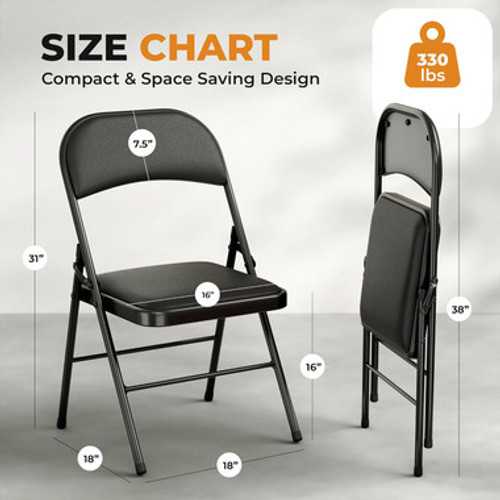 Leather Folding Chair Padded Folding Chairs Sturdy Metal Foldable Chair Outdoor Leather Folding Chair Padded Folding Chairs Sturdy Metal Foldable Chair Outdoor