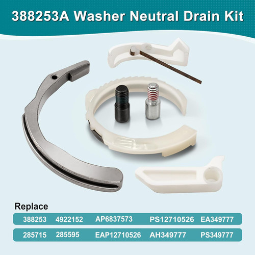 Drain Kit Compatible with Whirlpool Maytag 388253 388253A 285595 470802 Drain Kit Compatible with Whirlpool Maytag 388253 388253A 285595 470802