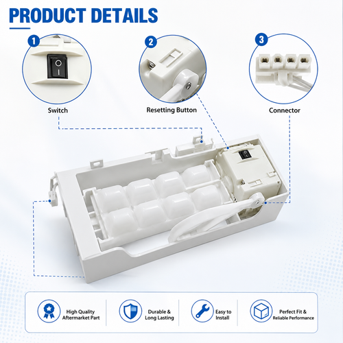 W11455232 Ice Maker Replacement for Whirlpool KitchenAid WRQA59CNK KRQC506MPS00