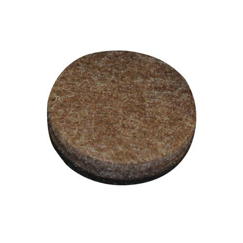 Self-Stick Furniture Round Felt Pads Compatible with Hard Surfaces  Protect your Hard Floors from Furniture Scratches, 1" Brown, Round (50 not 48 Pieces)