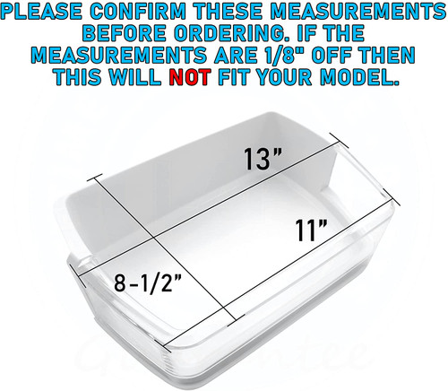 DA97-08406A Door Bin Assembly Guard (Right) Compatible with Samsung Refrigerator