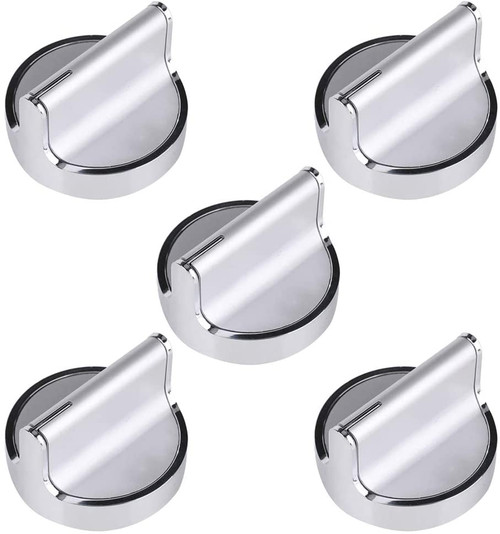 Knob Compatible with Whirlpool Range WPW10594481 W10594481 W10698166 ( 5 PCs )