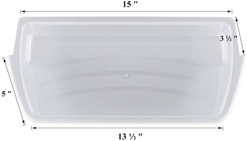 Door Shelf Bin Compatible with Whirlpool Refrigerator W10321304 ( 2 PCs )