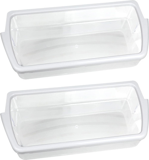 Door Shelf Bin Compatible with Whirlpool Refrigerator W10321304 ( 2 PCs )