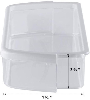 Door Shelf Bin Compatible with Whirlpool Refrigerator W10321304 ( 2 PCs )