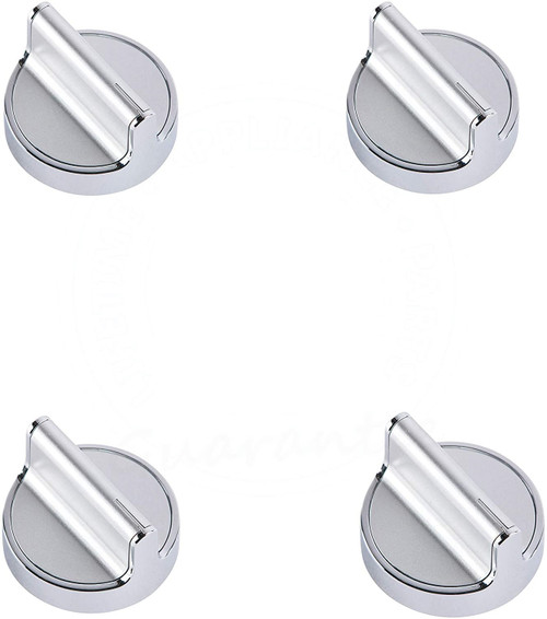 Knob Compatible with Whirlpool Range WPW10594481 W10594481 W10698166 ( 4 PCs )