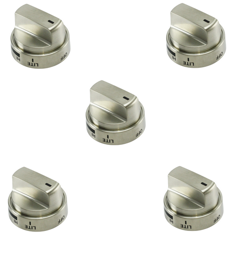 Knob Assembly Compatible with LG Range AEZ73453509 ( 5 PCs ) Knob Assembly Compatible with LG Range AEZ73453509 ( 5 PCs )