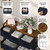 9 Drawers Dresser Farmhouse Bedroom Furniture Storage Chest Organizer Black Wood