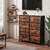8-Tier Drawers Nightstand Chest Dresser Organizer Storage Bedroom Cabinet Rustic