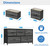 5 Drawer Fabric Dresser Storage Tower Closet Organizer Unit Bedroom Black Grain