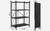 3/4 Tier Heavy Duty Foldable Metal Rack Storage Shelving Unit With Wheel Kitchen