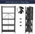 5 Tier Metal Rack Free Standing Shelving Unit Heavy Duty Storage Wheel 5 Tier Metal Rack Free Standing Shelving Unit Heavy Duty Storage Wheel