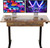 45" Office Electric Standing Desk with 2 Drawers Adjustable Height Desk