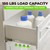 5 Pairs 12 to 24 inches Heavy Duty Soft Close Bottom Mount Cabinet Drawer Slides