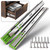 5 Pairs 12 to 24 inches Heavy Duty Soft Close Bottom Mount Cabinet Drawer Slides