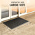 Heavy Duty Anti-Fatigue Floor Mat Black Commercial Non-Slip Indoor Outdoor