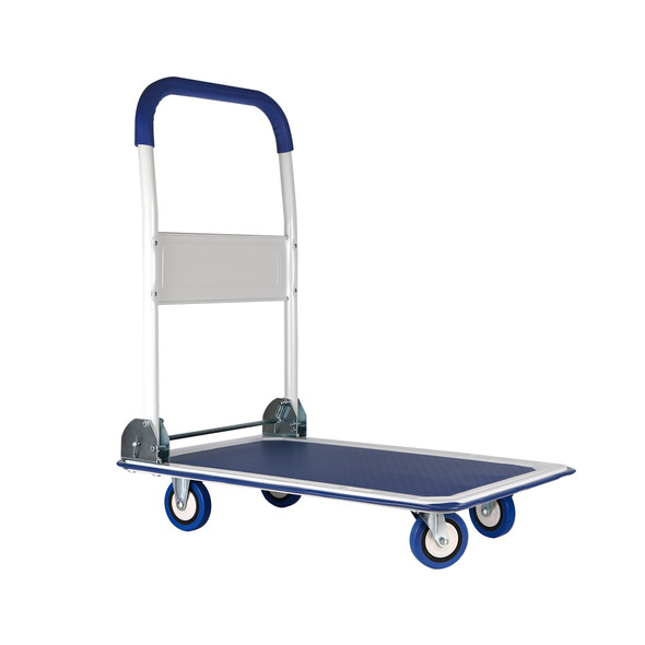 Folding Hand Truck Dolly Cart with Wheels Luggage Cart Trolley Moving 660lbs