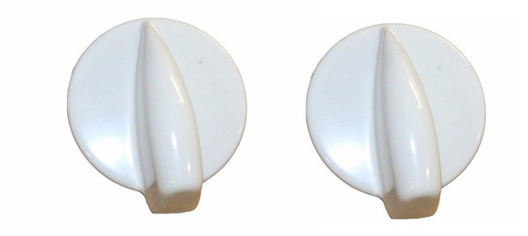 2 x Control Knob 8181859 Fits Whirlpool Kenmore Duet Washer Dryer