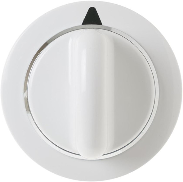 Dryer Timer Control Knob White Compatible with GE WE01X20374 PS8769912 AP5805160